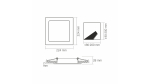 Panel LED 18W Square Neutral